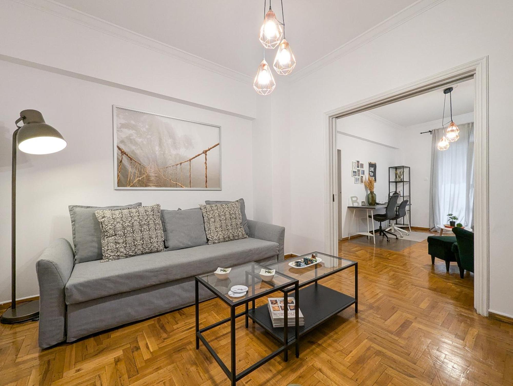 Spacious Apt For 5 Guests Next To Acropolis&Metro Atene Esterno foto