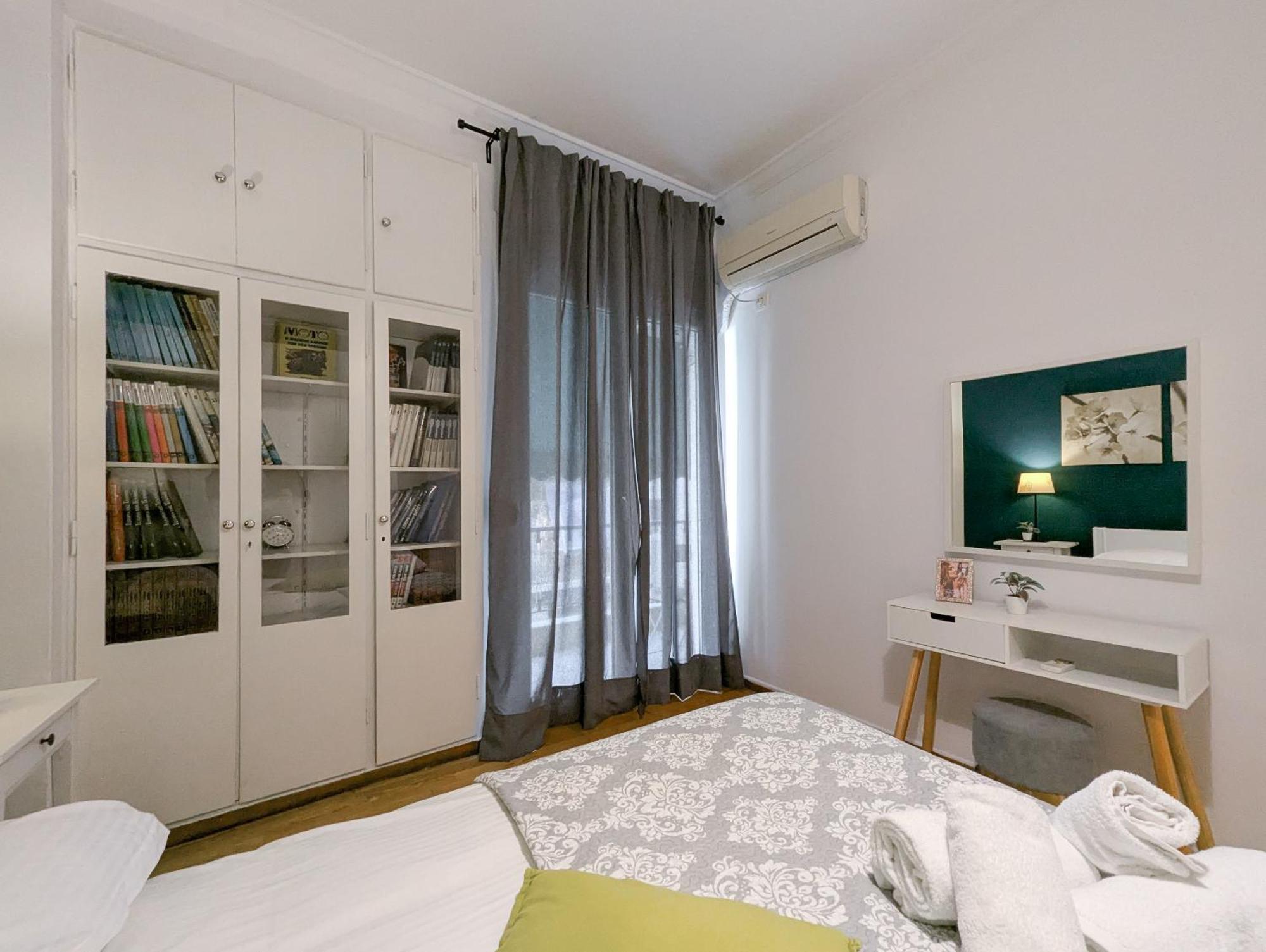 Spacious Apt For 5 Guests Next To Acropolis&Metro Atene Esterno foto