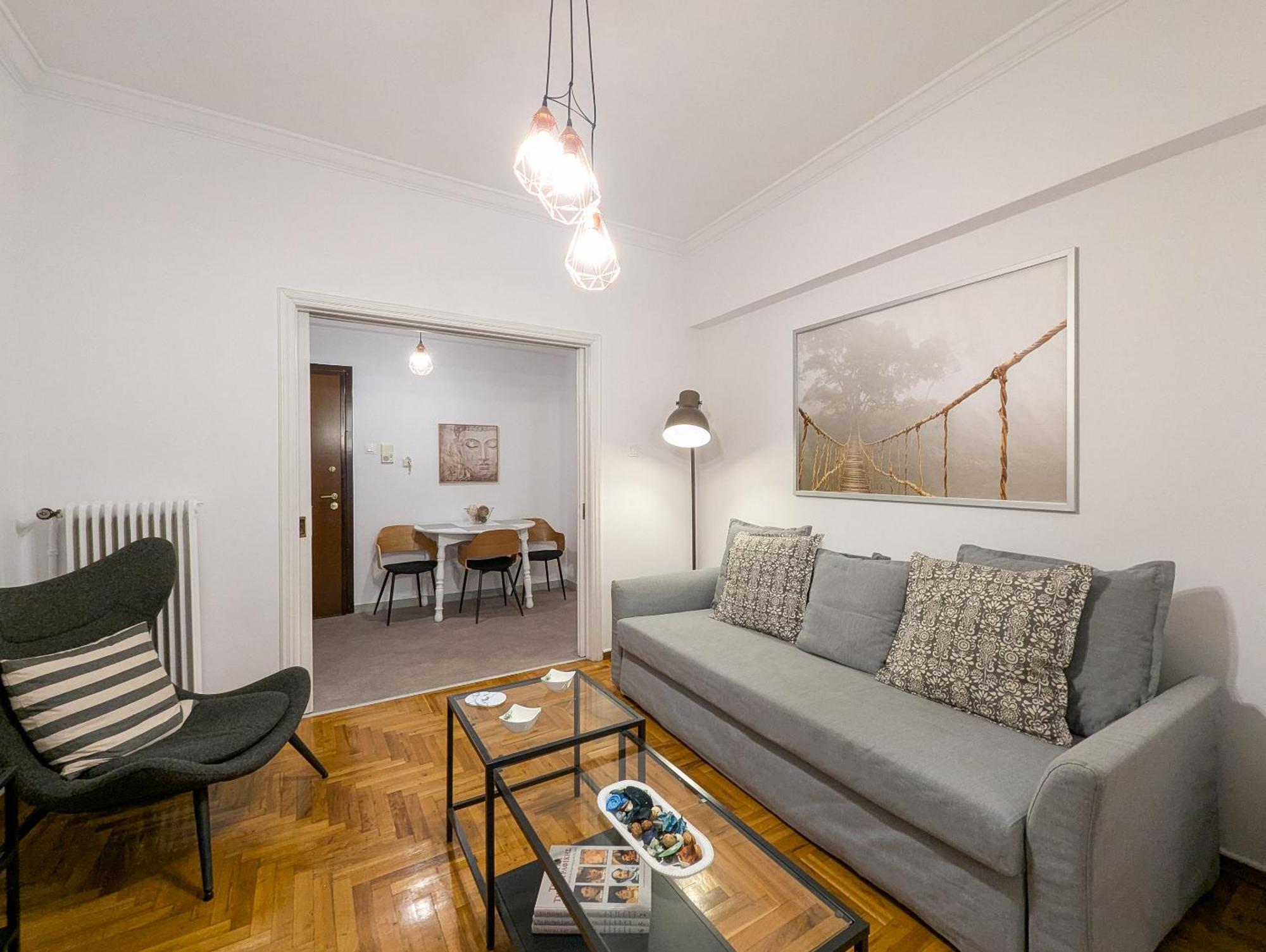 Spacious Apt For 5 Guests Next To Acropolis&Metro Atene Esterno foto