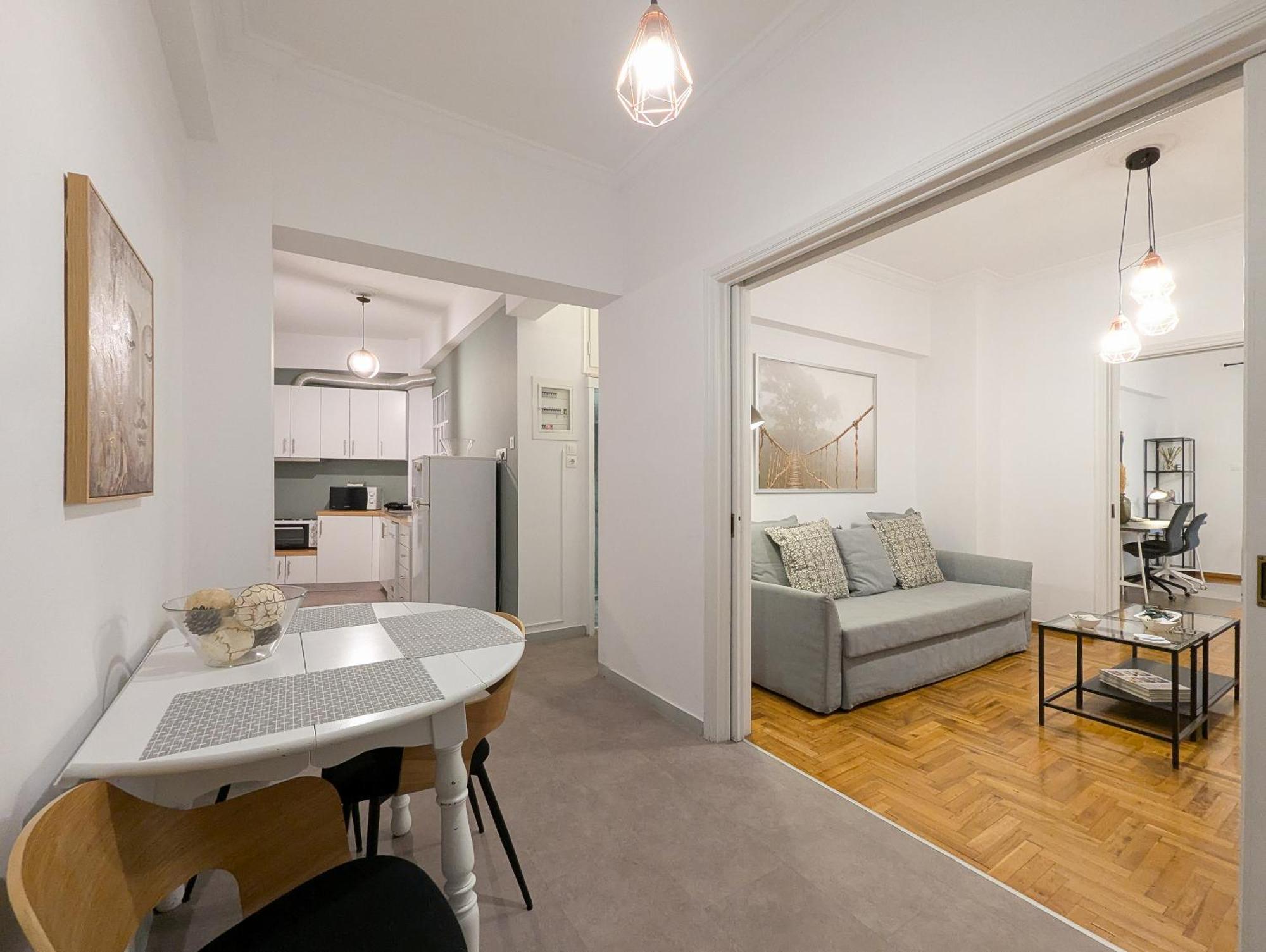 Spacious Apt For 5 Guests Next To Acropolis&Metro Atene Esterno foto