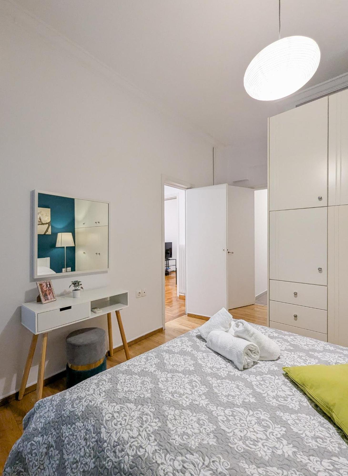 Spacious Apt For 5 Guests Next To Acropolis&Metro Atene Esterno foto